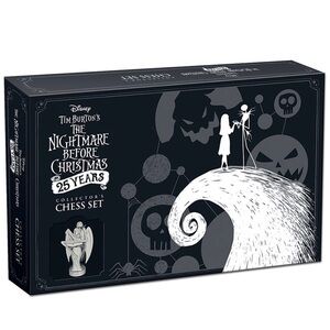 NWOT The Nightmare Before Christmas 25th Anniversary Collector's Ed Chess Set